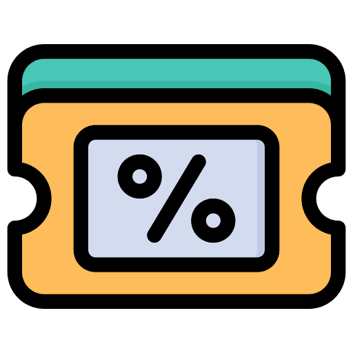 Voucher voucher discount commerce and shopping icon Voucher voucher discount commerce and shopping icon