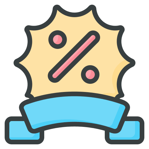 Prize winner offer medal icon