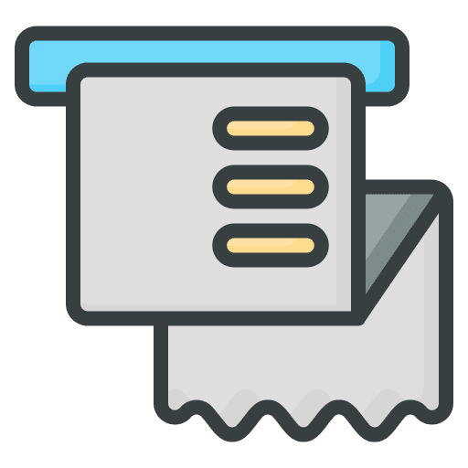 Bill invoices invoice receipt icon Bill invoices invoice receipt icon