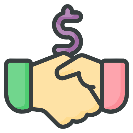 Deal partnership deal business and finance icon Deal partnership deal business and finance icon