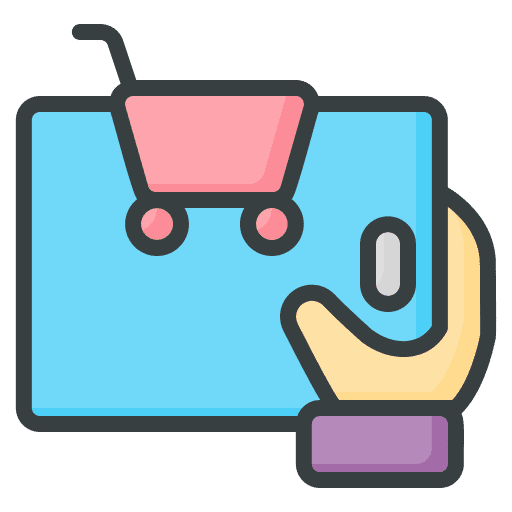 Online shopping online shop shopping commerce and shopping icon Online shopping online shop shopping commerce and shopping icon