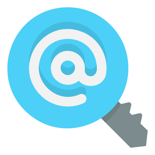 Key encryption interface email icon Key encryption interface email icon