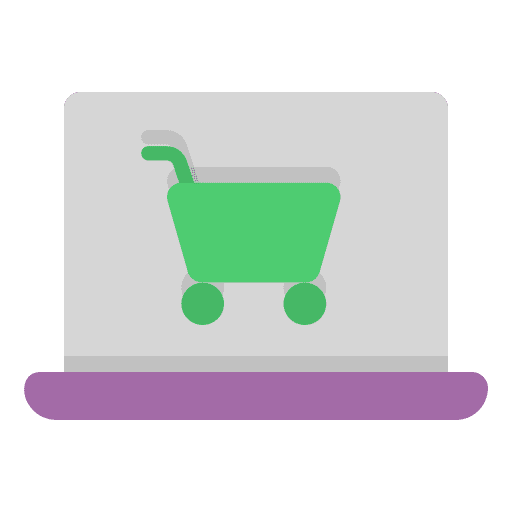 Online shopping online shopping sale commerce and shopping icon