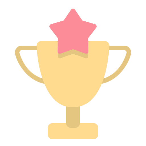Award sports and competition goal achievement icon Award sports and competition goal achievement icon