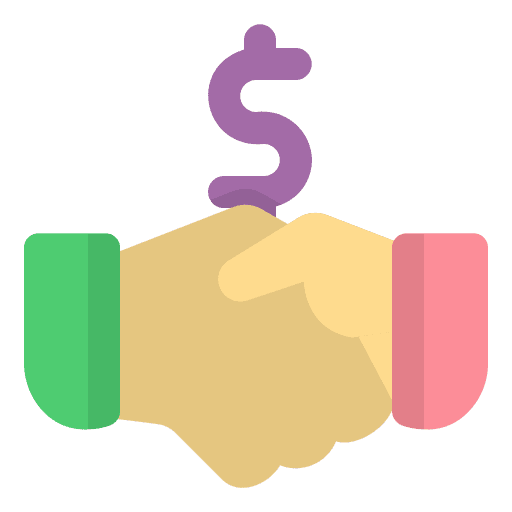 Deal business and finance deal shake hand icon Deal business and finance deal shake hand icon