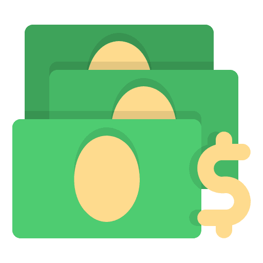 Money business and finance cash bank icon Money business and finance cash bank icon