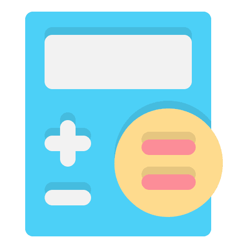 Calculator calculator education maths icon Calculator calculator education maths icon