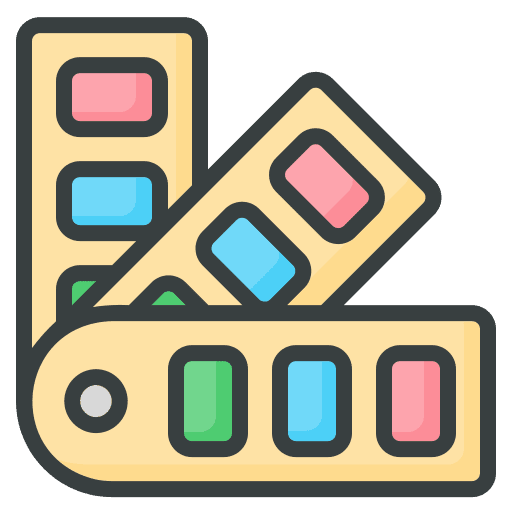 Pantone paints painter edit tools icon