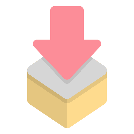 Packaging cardboard box delivery packaging icon
