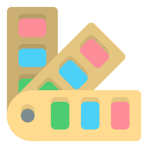 Pantone edit tools paint art and design icon