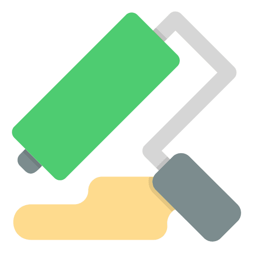 Paint roller brush paint roller icon Paint roller brush paint roller icon