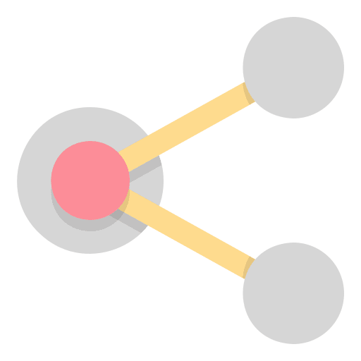 Sharing interface share shapes and symbols icon Sharing interface share shapes and symbols icon