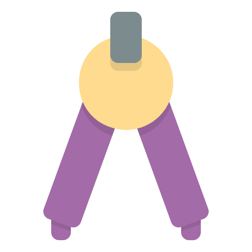 Compass art and design measure drawing compass icon Compass art and design measure drawing compass icon
