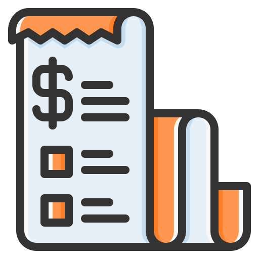 Invoice payment invoice commerce and shopping icon Invoice payment invoice commerce and shopping icon