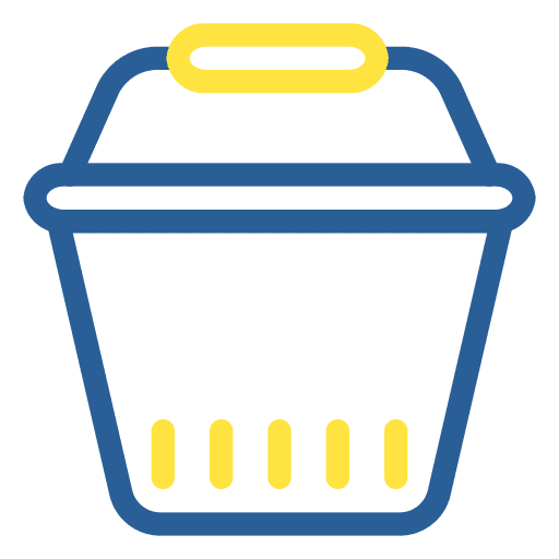 Shopping baskets shopping shop commerce and shopping icon Shopping baskets shopping shop commerce and shopping icon