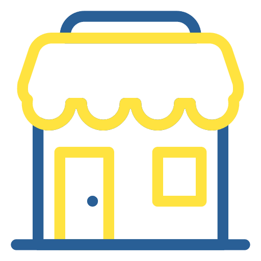 Markets store market retail icon Markets store market retail icon