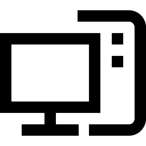 Personal computer personal computer monitor electronics icon