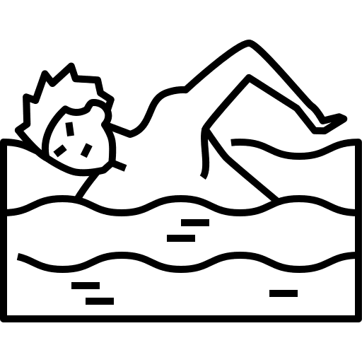 Swim swimming pool sports and competition hot pool icon Swim swimming pool sports and competition hot pool icon