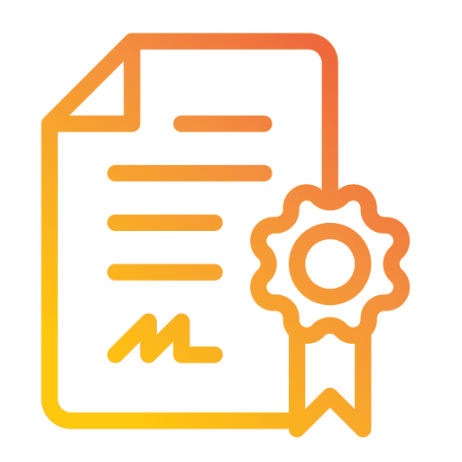Certificate document certificate graduate icon Certificate document certificate graduate icon
