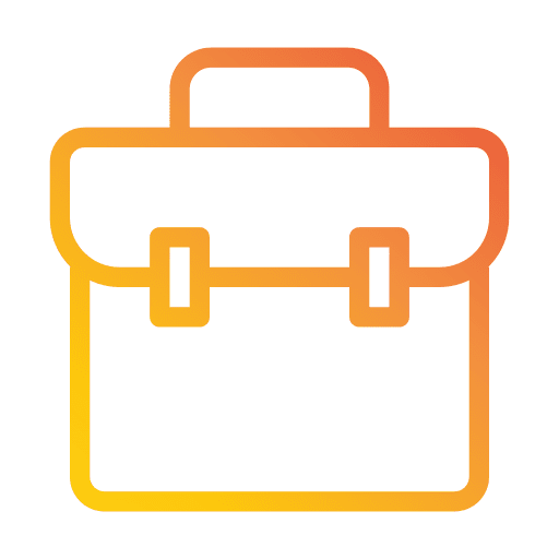 Suitcase job professional work icon Suitcase job professional work icon