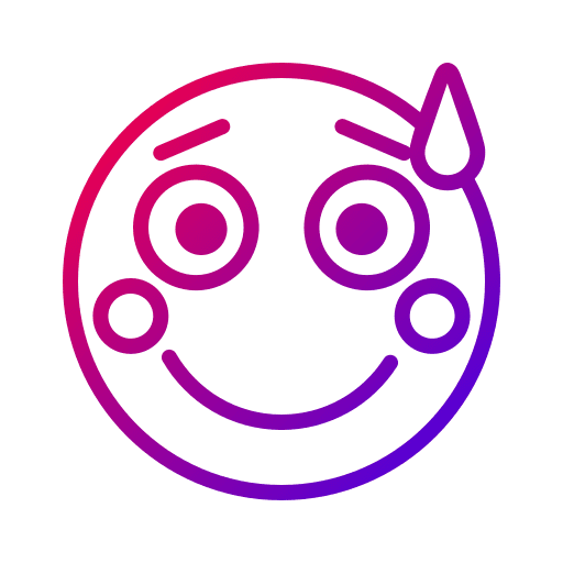 Shy shy emotion feelings icon