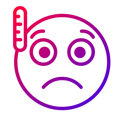 Sick emoticons emoji smileys icon Sick emoticons emoji smileys icon