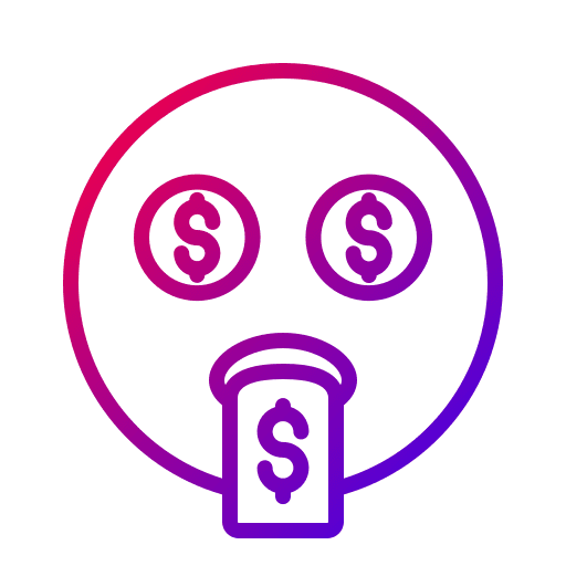 Emoticons face emoticons dollar sign icon Emoticons face emoticons dollar sign icon