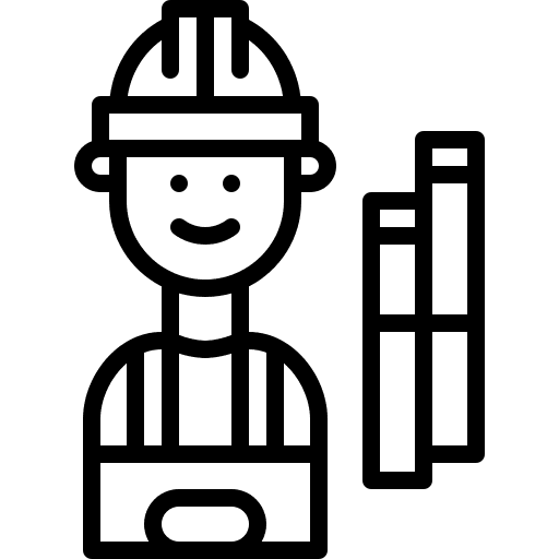Foreman professions and jobs people profession icon