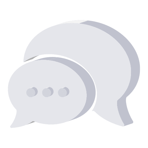 Conversation speech bubbles chat balloons talk icon