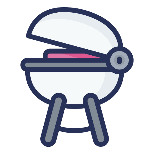 Barbecue camping party barbecue icon