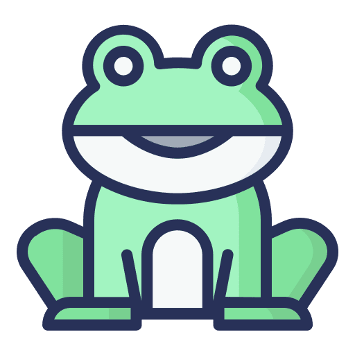 Frog animals fauna amphibian icon Frog animals fauna amphibian icon