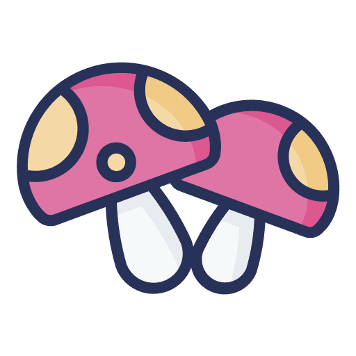 Mushroom fall vegetable mushroom icon