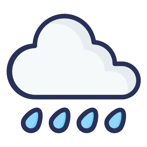 Rainy rainy meteorology cloudy icon Rainy rainy meteorology cloudy icon