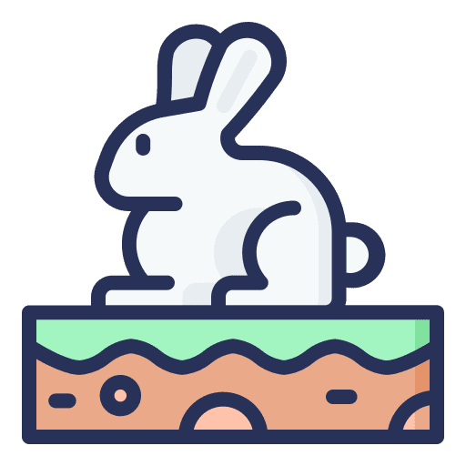 Bunny pets rabbit animals icon Bunny pets rabbit animals icon