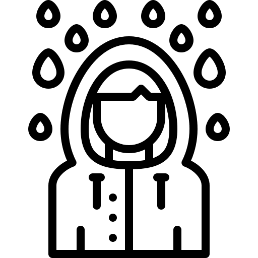 Man clothes coat user icon