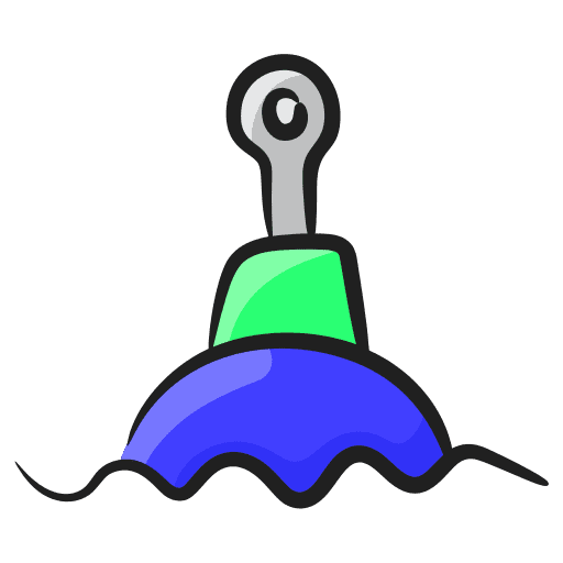 Buoy security floating limit icon