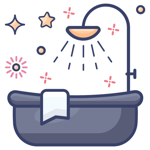 Hot bath wellness hot tub hot bath icon