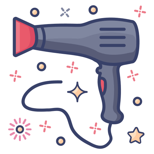 Hairdryer hairstyle beauty salon hairdressing icon Hairdryer hairstyle beauty salon hairdressing icon