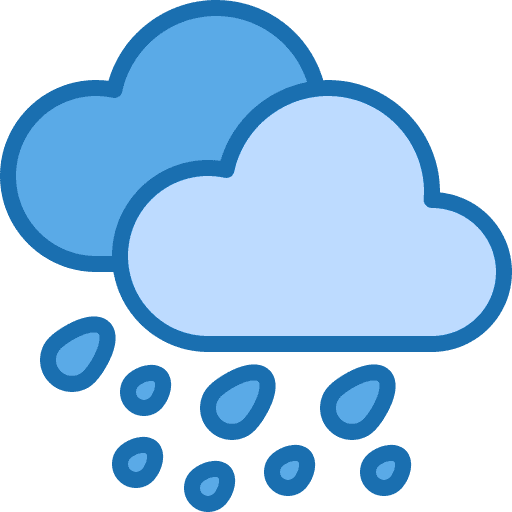 Thunderstorm thunder rain thunderstorm icon