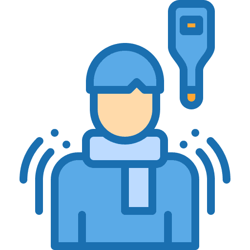 Fever healthcare and medical thermometer ill icon Fever healthcare and medical thermometer ill icon