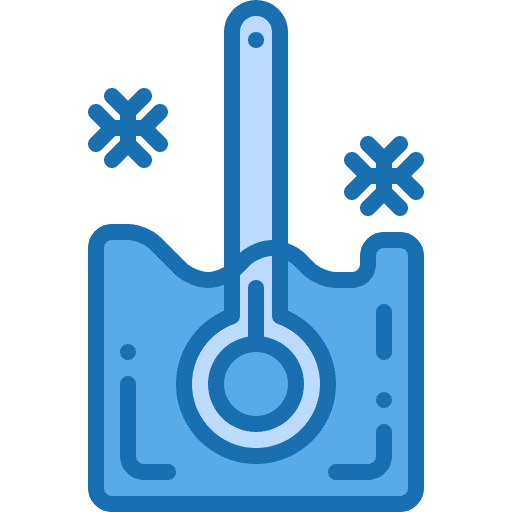 Freeze winter freeze temperature icon Freeze winter freeze temperature icon