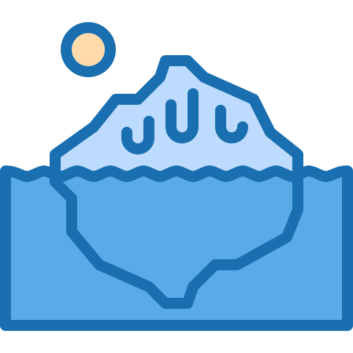Iceberg ecology iceberg glaciers icon Iceberg ecology iceberg glaciers icon