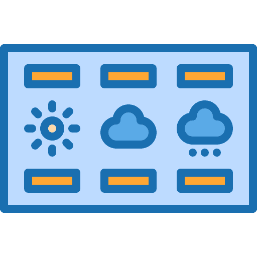 Weather app meteorology app application icon Weather app meteorology app application icon