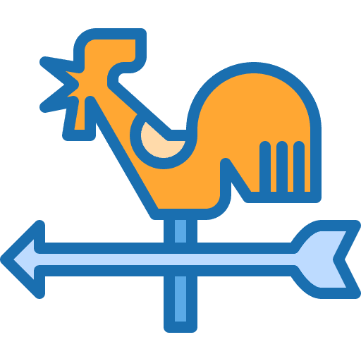 Wind direction wind direction chicken direction icon Wind direction wind direction chicken direction icon