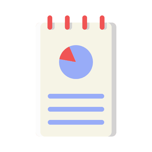Report reporting business and finance chart icon Report reporting business and finance chart icon