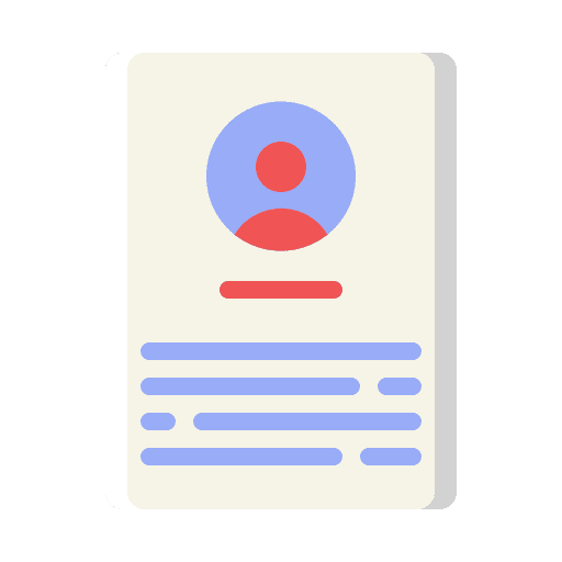 Resume and cv professional business and finance cv icon Resume and cv professional business and finance cv icon