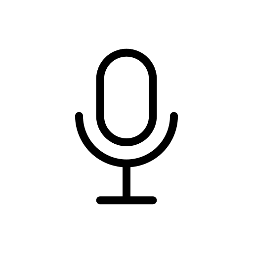 Microphone ui mic voice icon