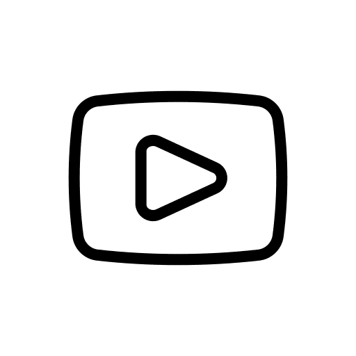 Youtube interface ui play icon