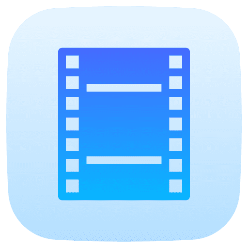 Film strip cinema movie film strip icon