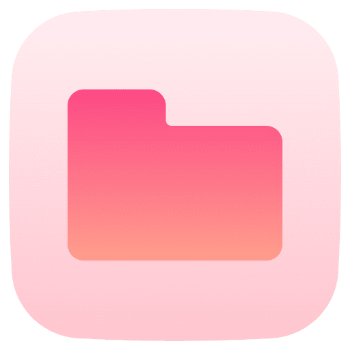 Folder office material ui file storage icon